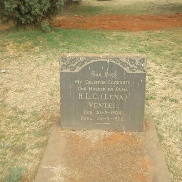 VENTER H.L.C. 1904-1962