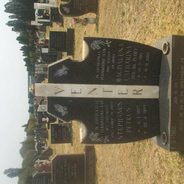 VENTER Stephanus Petrus 1927-1994 &amp; Magdalena Catharina DU PLOOY
