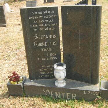 VENTER Stefanus Cornelius 1932-1995