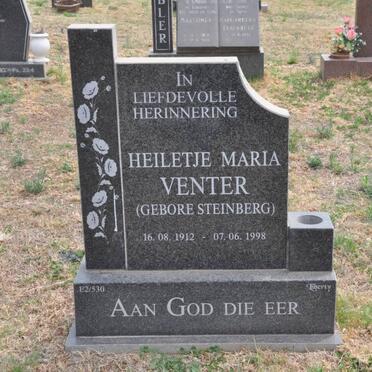 VENTER Heiletje Maria nee  STEINBERG 1912-1998