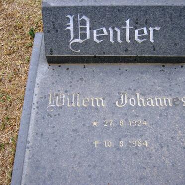 VENTER Willem Johannes 1924-1984
