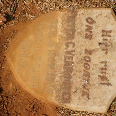 VERMOOTEN Pieter C. 1912-1913