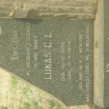 VENTER Lukas C.L. 1833-1974