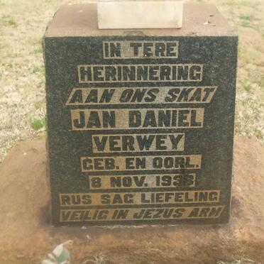 VERWEY Jan Daniel 1938-1938