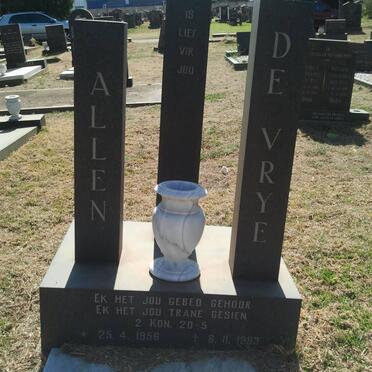 VRYE Allen, de 1956-1983