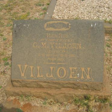 VILJOEN C.M. nee VILJOEN 1878-1950