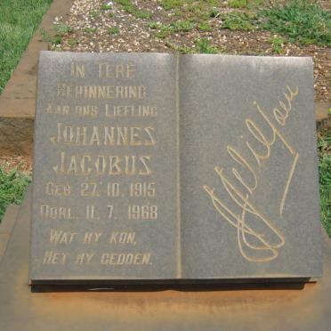 VILJOEN Johannes Jacobus 1915-1968