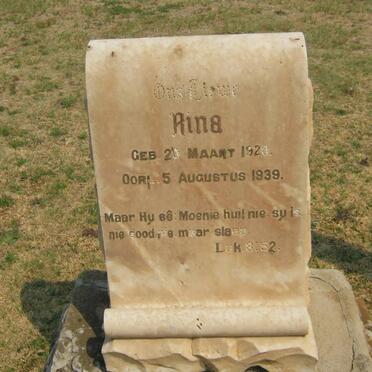 VILJOEN Rina 1920-1939