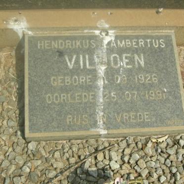 VILJOEN Hendrikus Lambertus 1926-1991