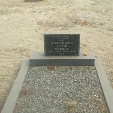 VINEY Winifred Mary Griffin 1905-1992