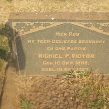 VICTOR Michiel P. 1886-1929