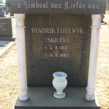 VILJOEN Hendrik Lodewyk 1931-1983