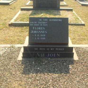VILJOEN Flores Johannes 1929-1985