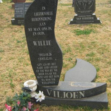 VILJOEN Willie 1933-2003