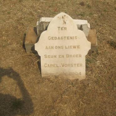VORSTER Carel 1904-