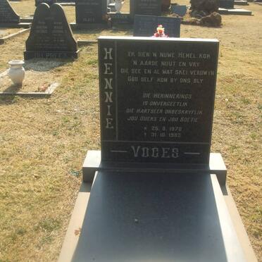 VOGES Hennie 1970-1983
