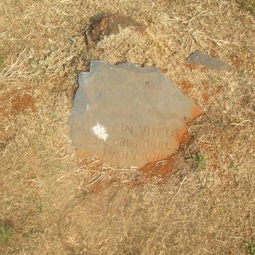 VUUREN Jacobus Abel, J. van