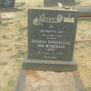 WYNGAARD Jacobus Christoffel, van 1957-1979
