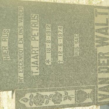WALT Tjaart Petrus, van der 1912-1974
