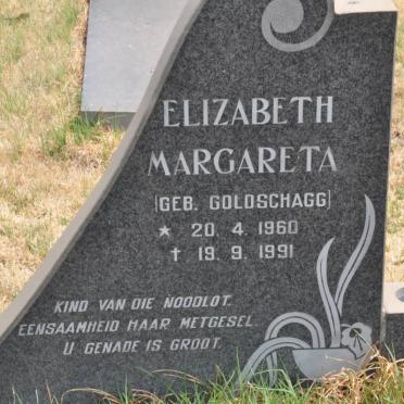 WAAL Elizabeth Margareta, de nee GOLDSCHAGG 1960-1991