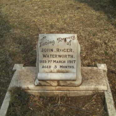 WATERWORTH John Roger -1917
