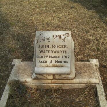 WATERWORTH John Roger -1917