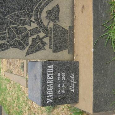 WALT Margaretha, van der 1938-2007