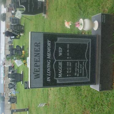 WEPENER W.E.P. 1942- Maggie 1938-2007