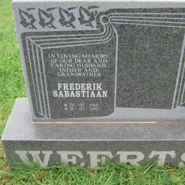 WEERTS Frederik Sabastiaan 1918-2007