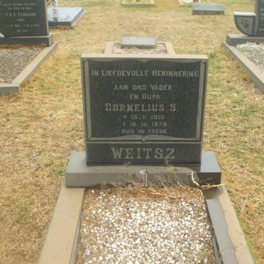 WEITSZ Cornelius S. 1910-1978