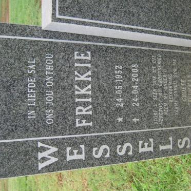 WESSELS Frikkie 1952-2008