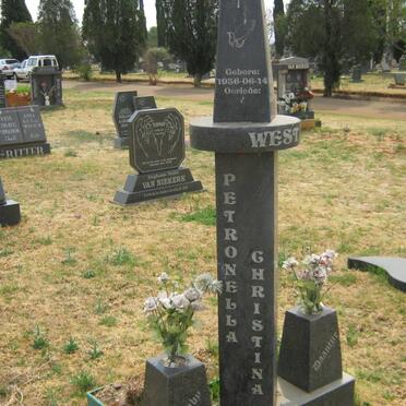WEST Petronella Christina 1936-