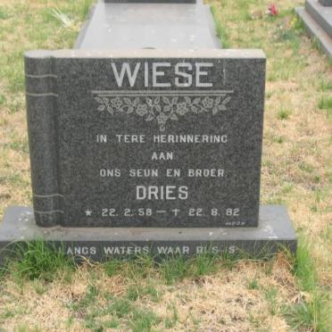 WIESE Dries 1958-1982