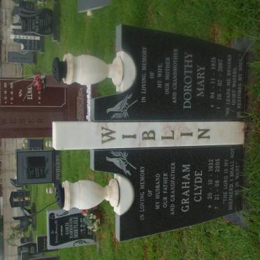 WIBLIN Graham Clyde 1932-2005 &amp; Dorothy Mary 1935-2007