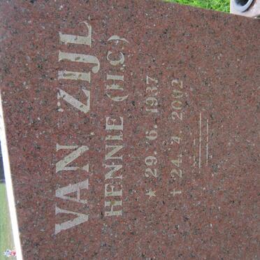 ZIJL H.C., van 1937-2002