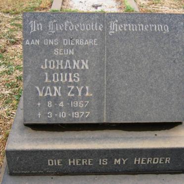 ZYL Johann Louis, van 1957-1977