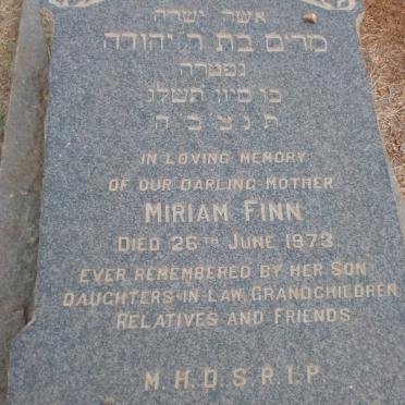 FINN Miriam -1973