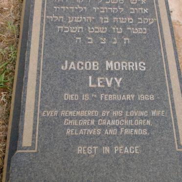LEVY Jacob Morris -1968