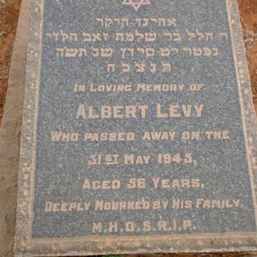 LEVY Albert -1945