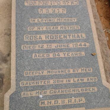 ROSENTHAL Rosa -1944