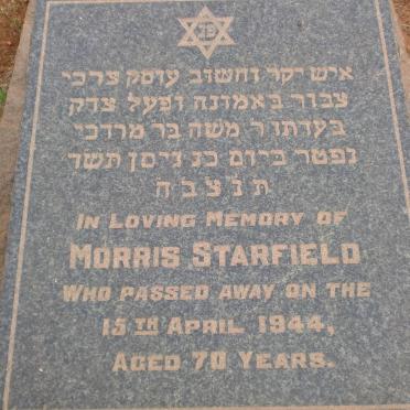 STARFIELD Morris -1944