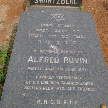 SWARTZBERG Alfred Ruvin -1975