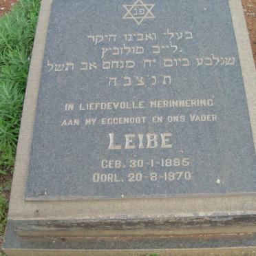 SOLOWITZ Leibe 1885-1970