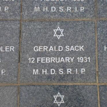 SACK Gerald -1931