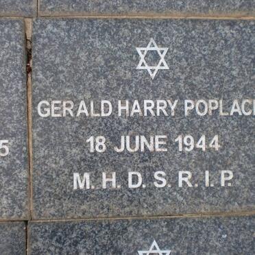 POPLACK Gerald Harry -1944