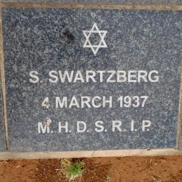 SWARTZBERG S. -1937