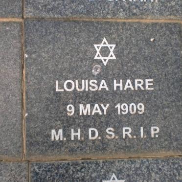 HARE Louisa -1909