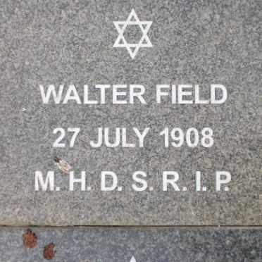 FIELD Walter -1908