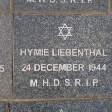 LIEBENTHAL Hymie -1944