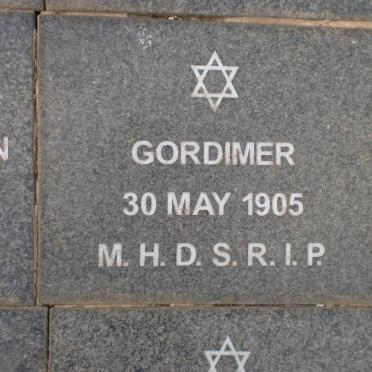 GORDIMER -1905